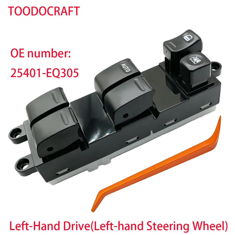 Image of 25401-EQ305 LHD Hauptfensterheberschalter für Nissan X-Trail T30/ Cefiro A33