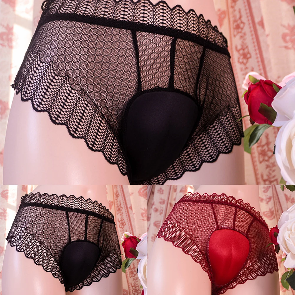 Mens Tie T Panties Hiding Gaff Panty T-Back Shaping Briefs Crossdress Underwear Transgender Undies Bulge Pouch G-string image 6