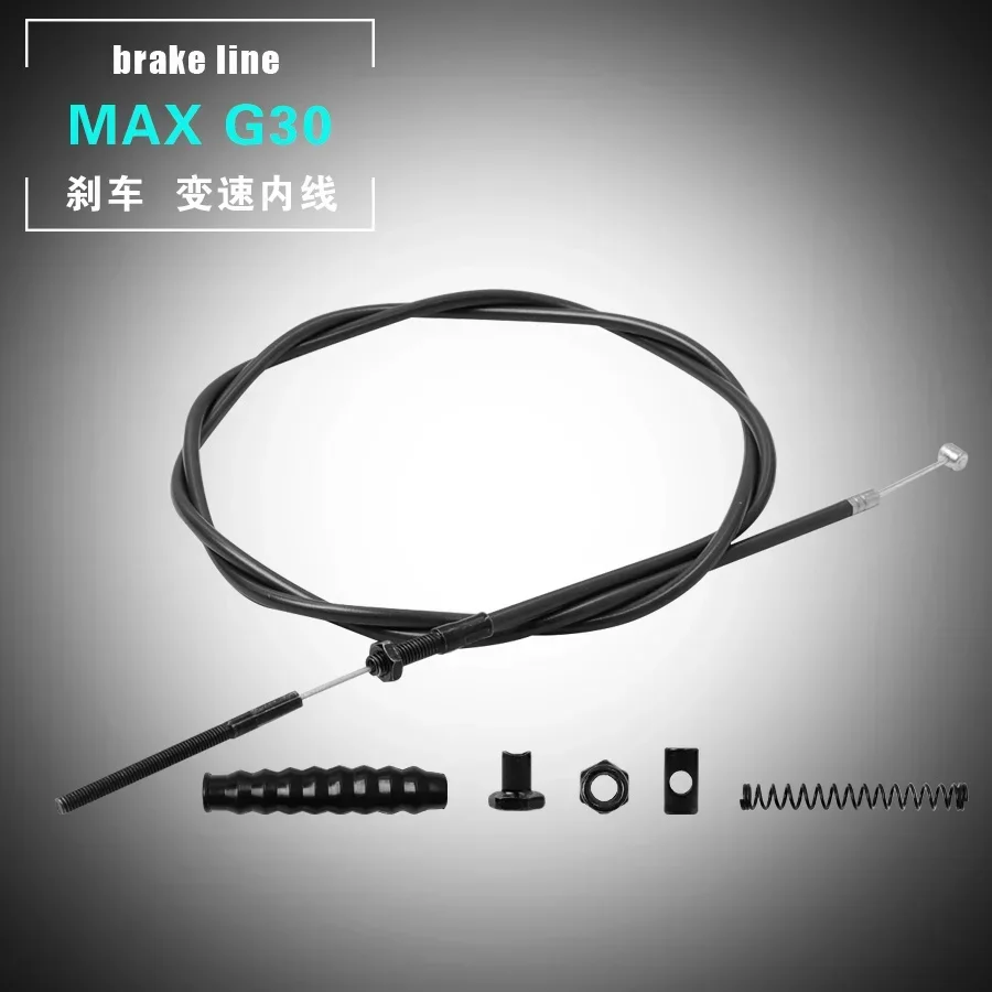 Brake Wire For Nineot KickScooter Segway MAX G30 G30D Electric Scooter G30LP Front Wheel Brake Line Cable Replacement Parts