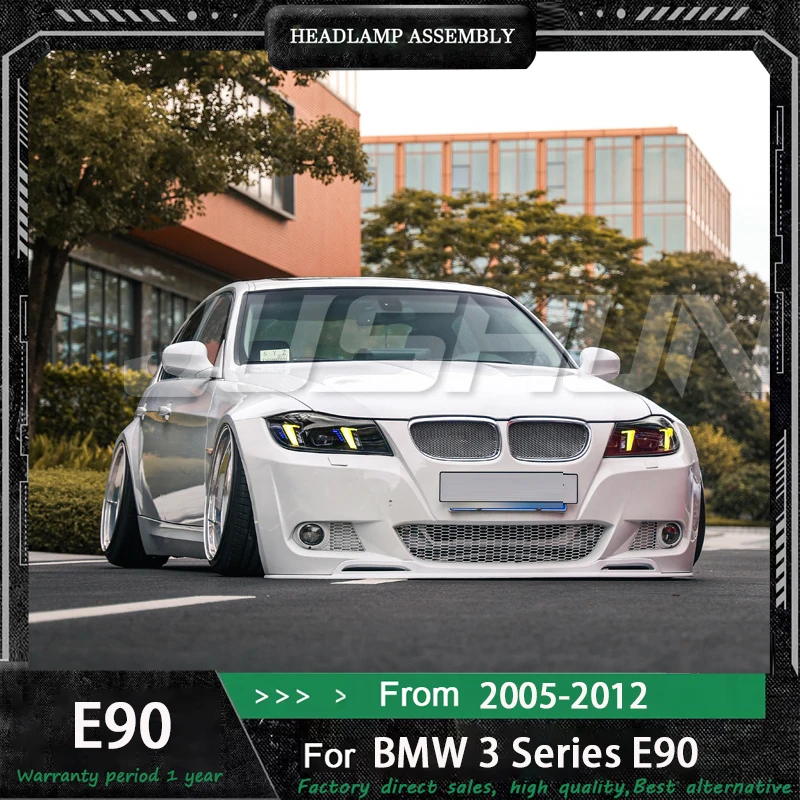 Car Head Lamp For BMW E90 LED Headlight 2005-2012 Headlights 3-Series 320i 325i 318i DRL Turn Signal Front Lights Assembly
