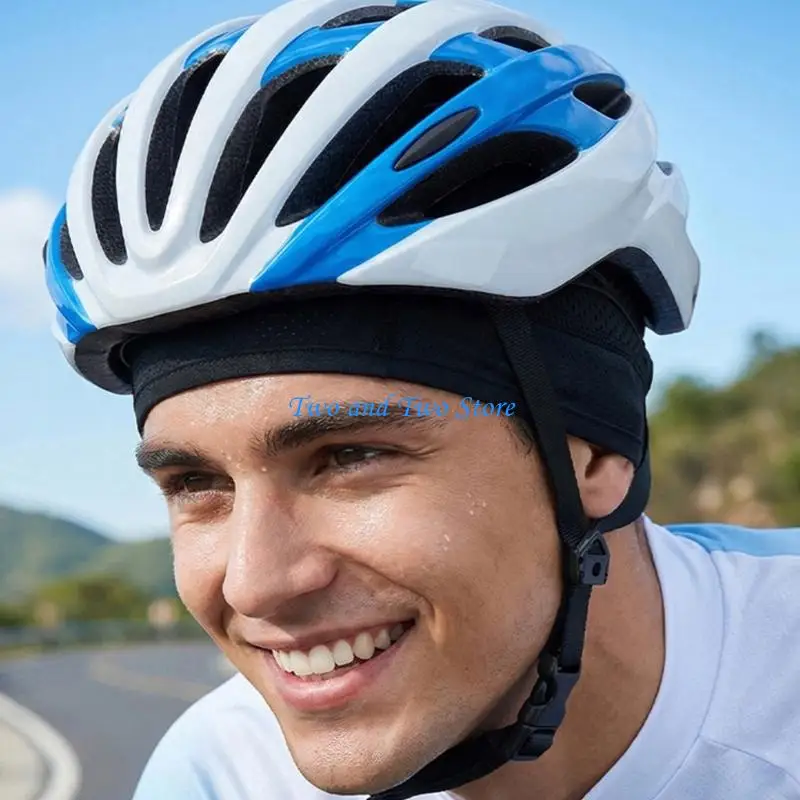 

HX6F Sweat Resistant Stretchy Headgear for Sports Helmets Outdoor Exercise