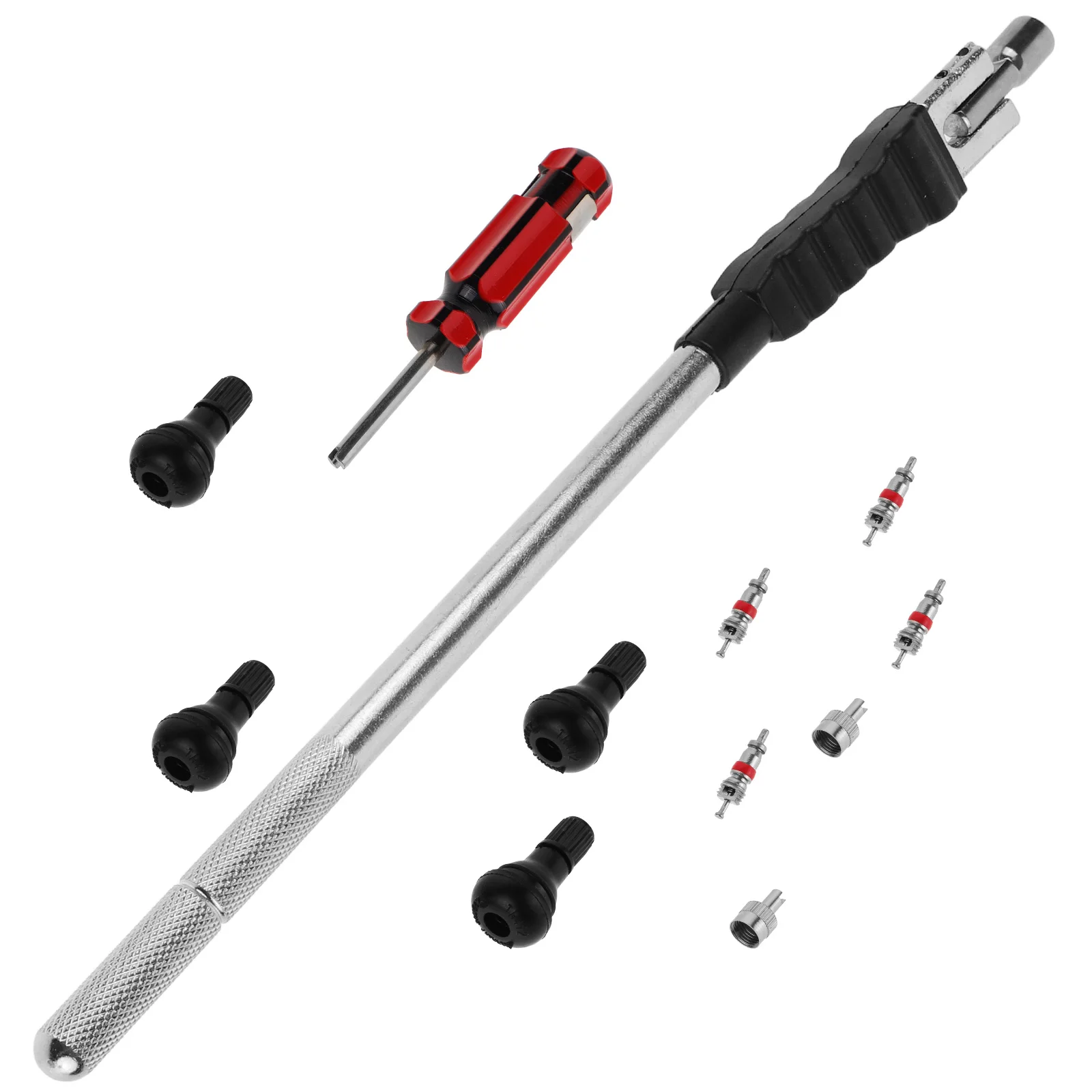 

1 set Valve Stem Installer Tire Tools Copper Remover Disassemble Core Puller Efficient Practical Durability Performance