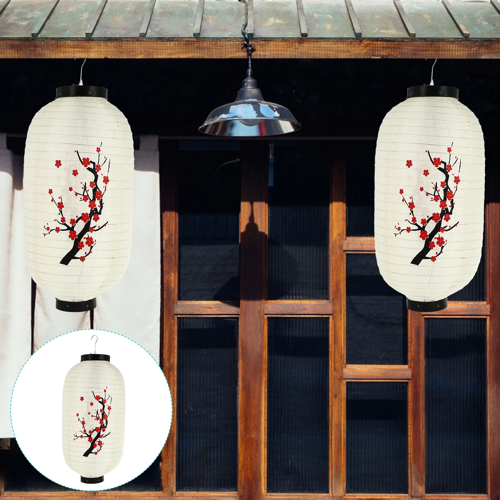 

Japanese Plum Lamp Shades Decorative Ornaments Wrought Iron Blossom