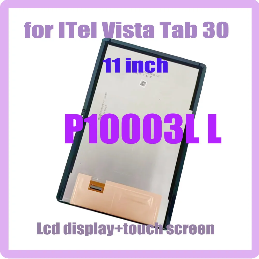 

Well Test Новый 11-дюймовый ЖК-дисплей для ITel Vista Tab 30 P10003L ЖК-дисплей с цифровым преобразователем сенсорного экрана в сборе для ITel P10003L