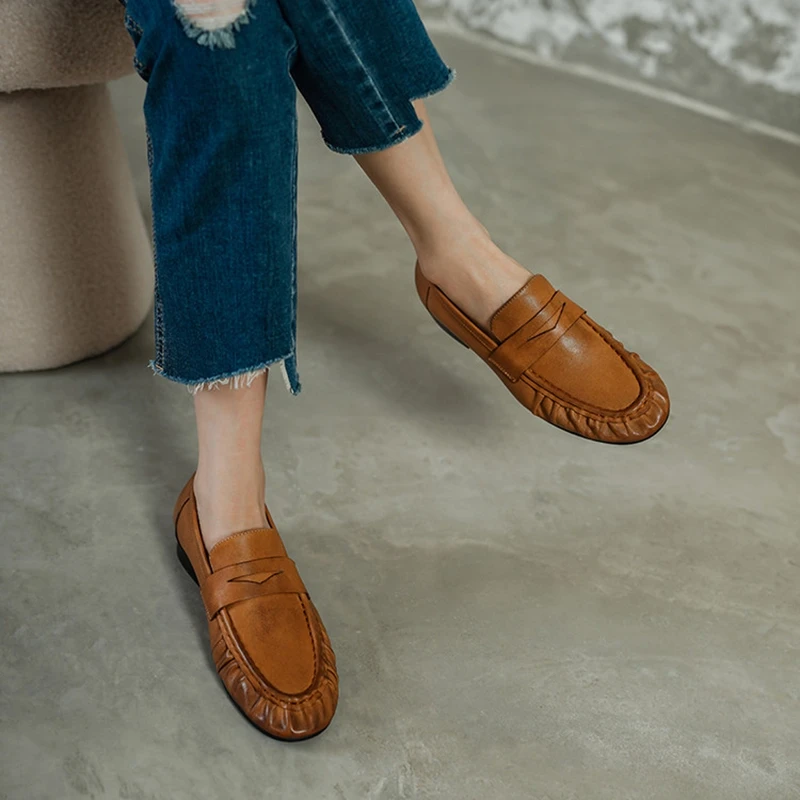 nouvelles-chaussures-pour-femmes-en-cuir-veritable-style-mocassins-bout-rond-talon-bas-chaussures-plates-a-enfiler-plissees-pour-tous-les-jours-automne-printemps