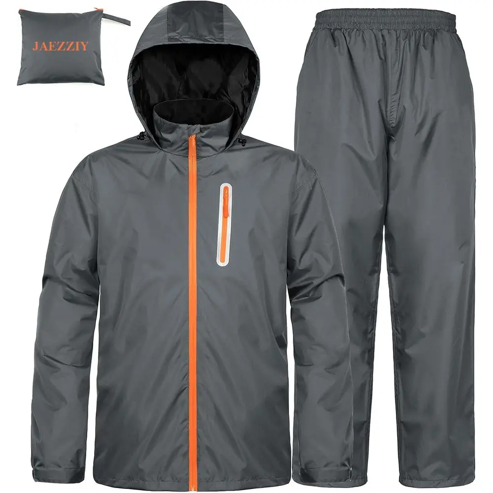 

Lightweight Breathable Hooded Raincoats for Men and Women - Ideal for Outdoor Activities