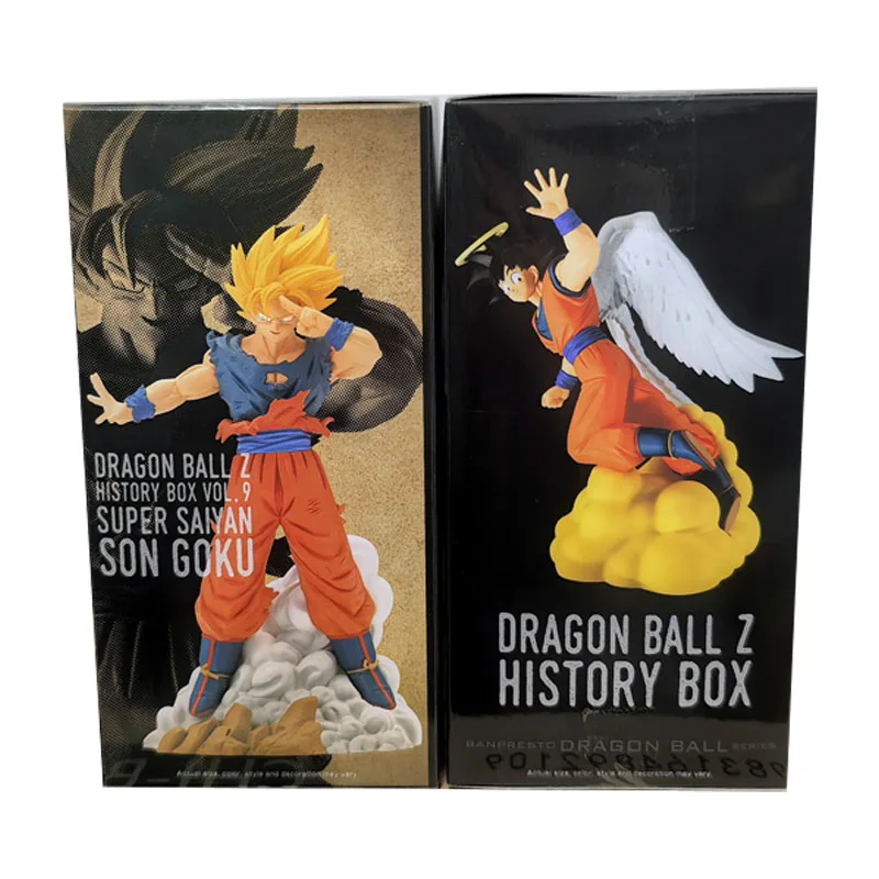 Bandai Dragon Ball Z Anime historia caja VOL.9 SUPER SAIYAN SON GOKU figura de acción juguetes de modelos coleccionables para regalo de niños