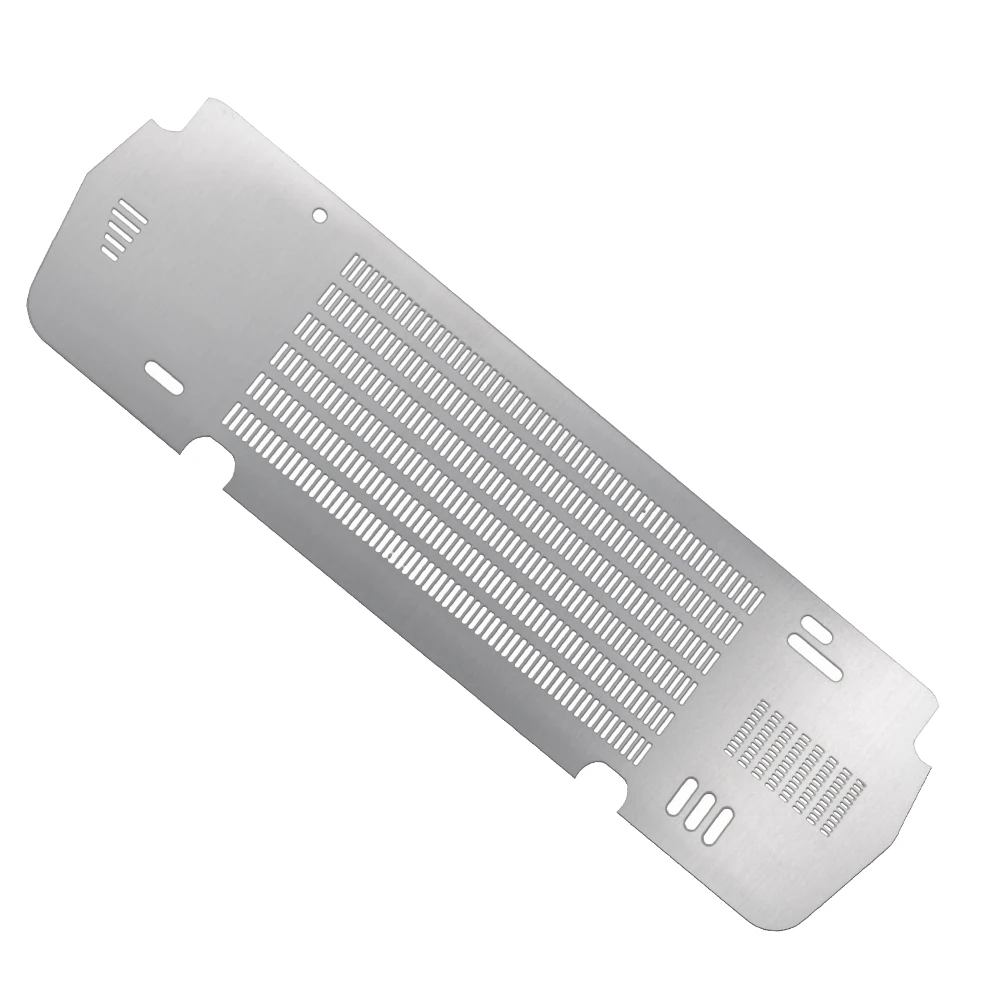 AXSPEED Piastra Griglia Del Radiatore In Acciaio Inox per TRX-4 Early Bronco 1/10 RC Crawler Modello di Auto Decorazione Parti di Accessori