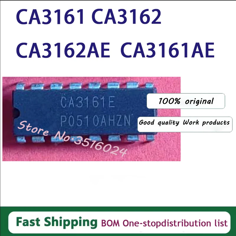 ¡1 unids/lote CA3161E CA3162E CA3161AE CA3162AE CA3161 CA3162 DIP-16 IC en stock!