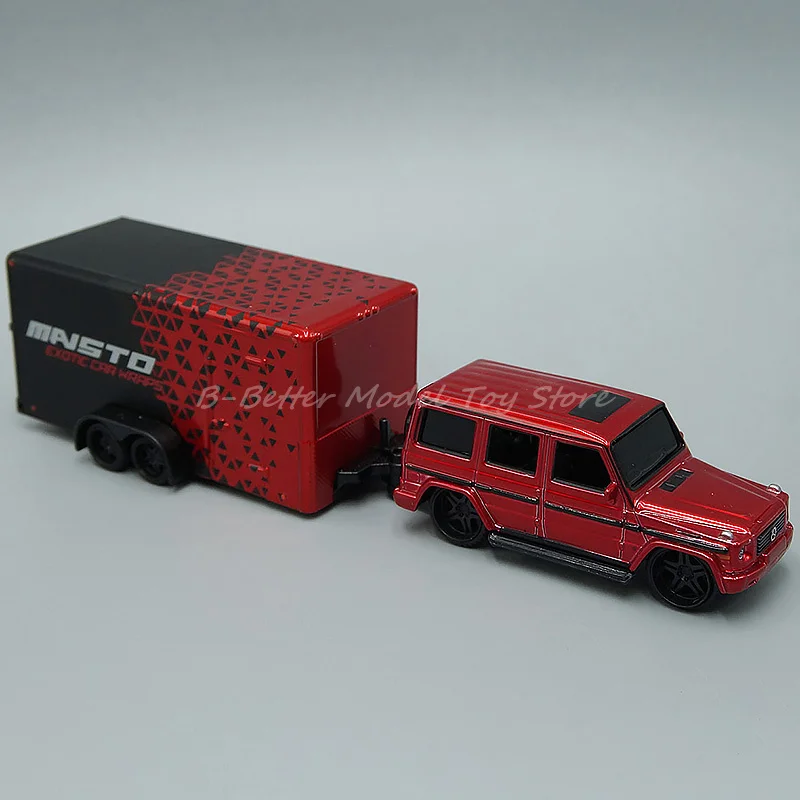 

Коллекционная модель автомобиля Maisto 1:64, игрушечный G-класс/автомобильный прицеп, коллекция и подарки