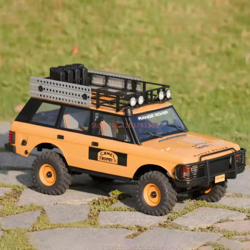 FMS 1/10 카멜 컵 FCX10RC 모델 원격 제어 전기 등반 차량 오프로드 차량 어린이 생일 선물