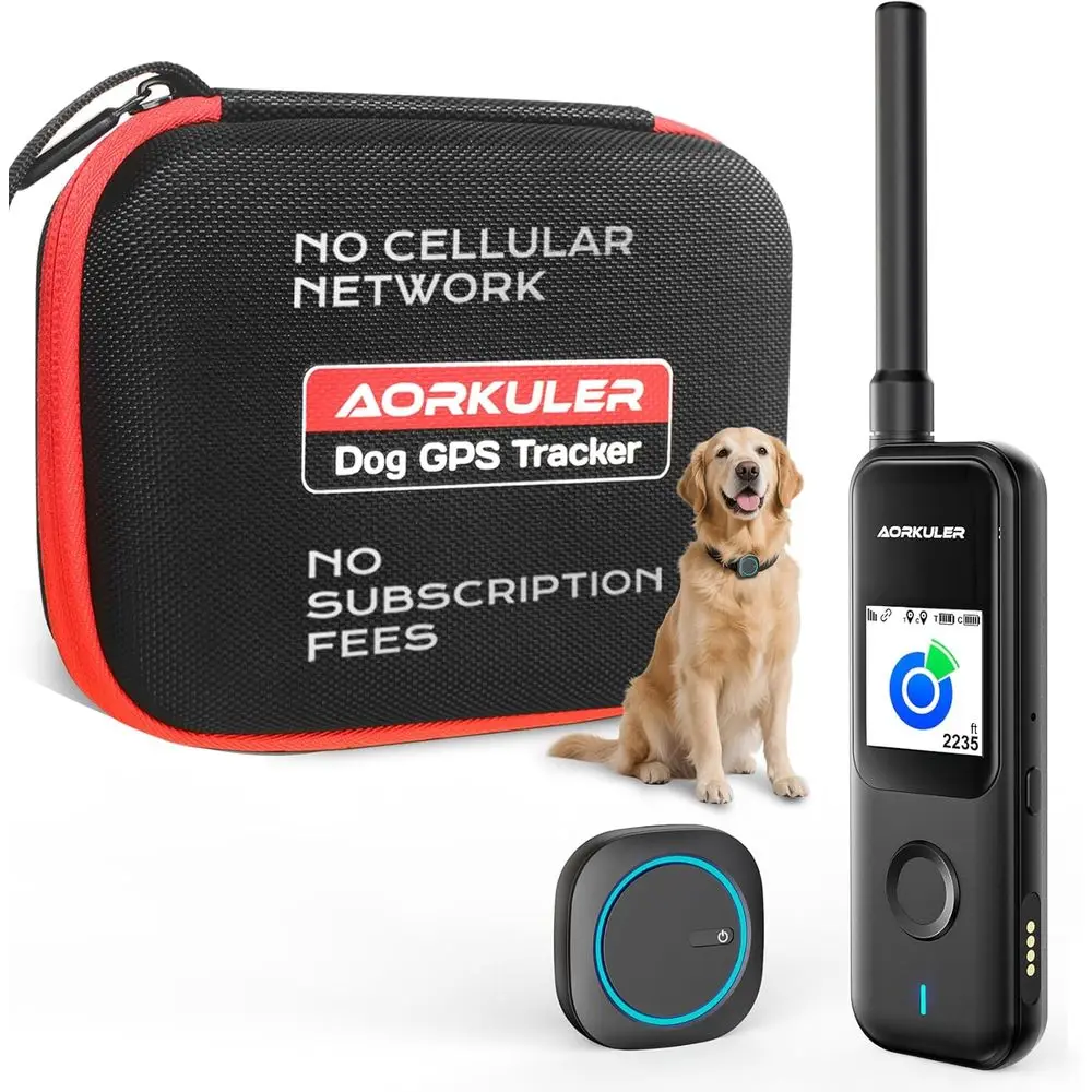 

Outdoor GPS Dog Tracker for No-Signal Areas - Outdoor Pet Locator Finder Tracker, Real-Time Tracking for Hiking/Walking/Camping,