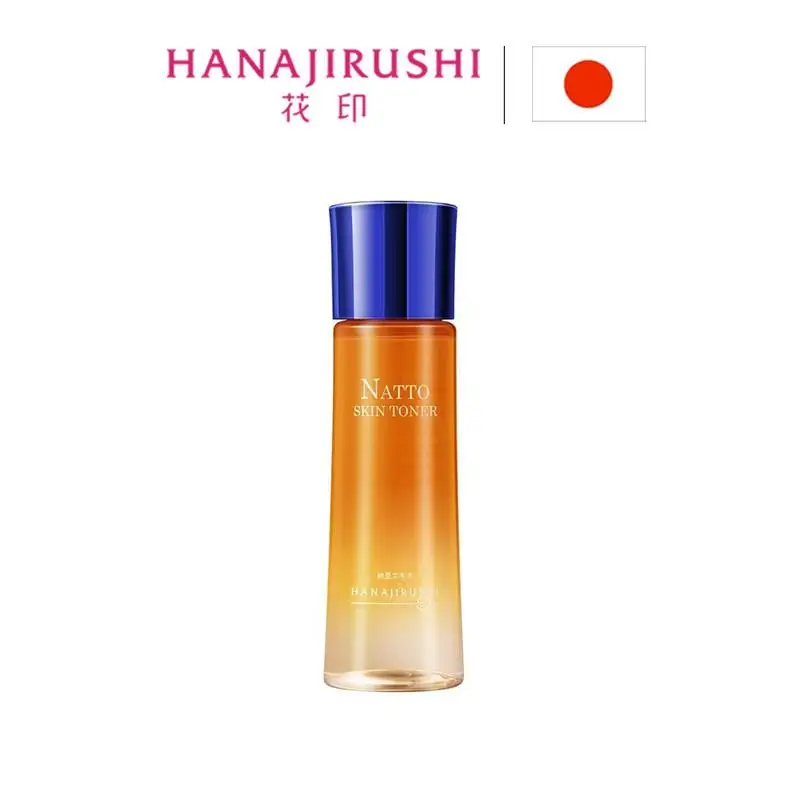 HANAJIRUSHI Japan Natto Skin Toner 150ml And Essence Emulsion 120ml Anti-winkle Bright Moisturized Face Care