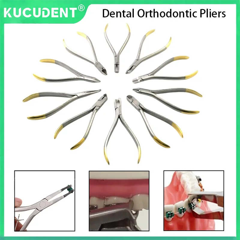 

Набор ортодонтических плоскогубцев из нержавеющей стали, щипцы для снятия ленты, резак для дистанционного конца, инструмент для удаления кронштейна, стоматологический инструмент