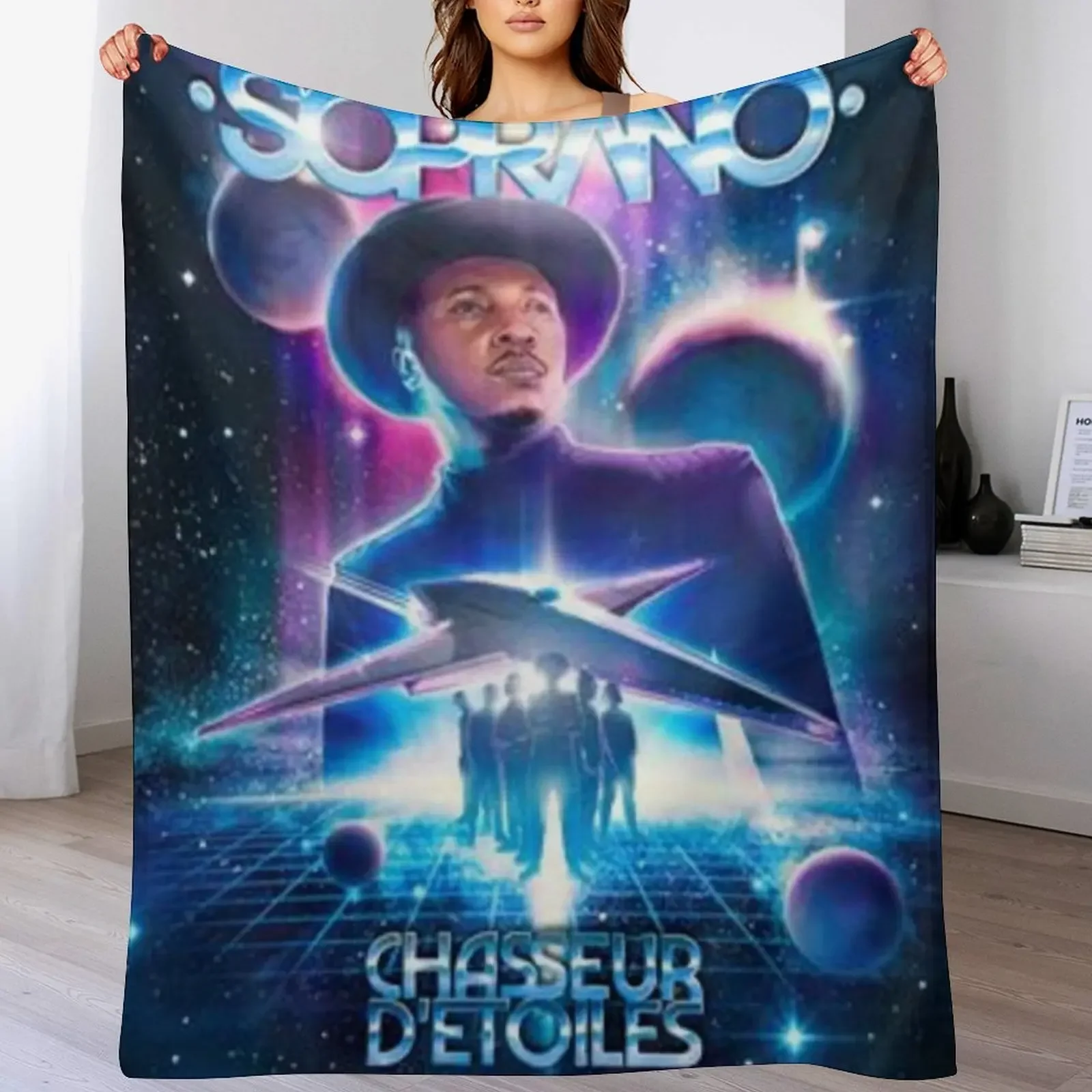 

SOPRANO STAR HUNTER Throw Blanket Extra Large Throw anime Soft Big Heavy Blankets