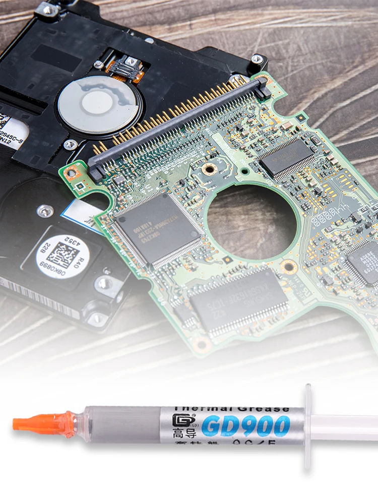 Net Weight 3 GramsGD900 Thermal Conductive Grease Paste Silicone Plaster Heat-dissipating Silicone Paste for Computer CPU