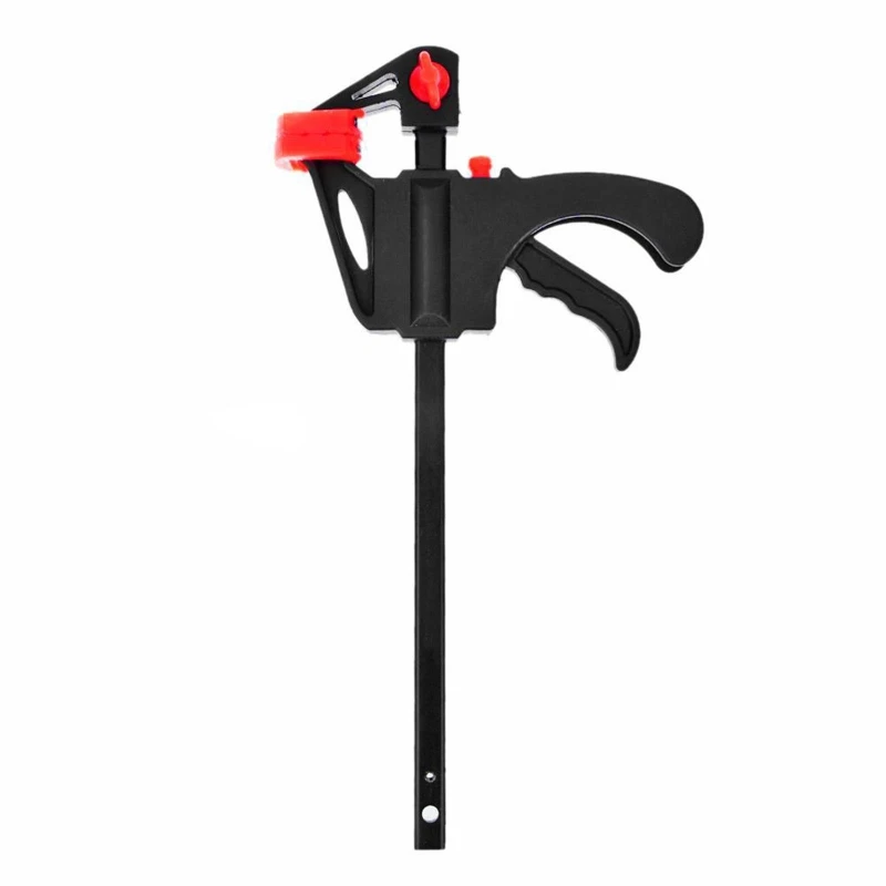 Chuyên nghiệp 4 inch Thanh kẹp hình chữ F Dụng cụ cầm tay chế biến gỗ F Chế biến gỗ Clip nhanh chóng Kẹp phát hành bánh cóc cho