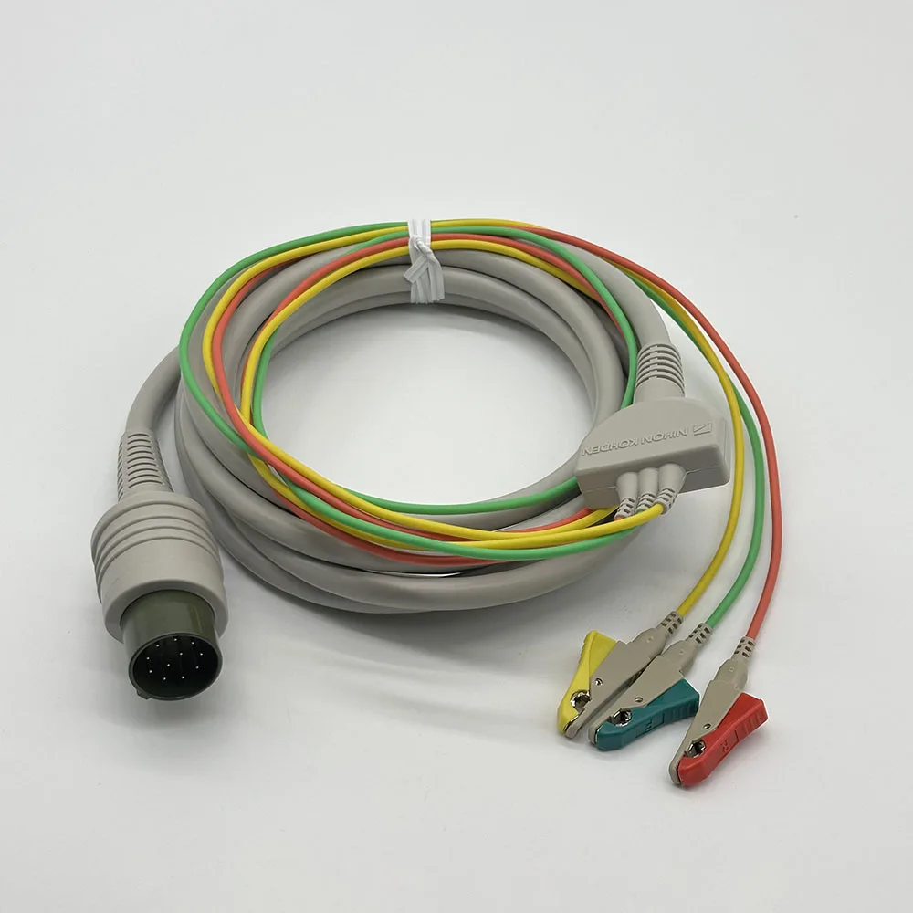 

2025K353A BC-763V Original Nihon Kohden Ecg Cable