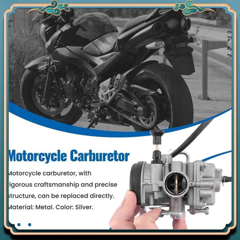 أحدث YBR125 دراجة نارية المكربن 125CC نظام الوقود موتو قطع الغيار لياماها YJM125 YB125 YZF XTZ125 YBR YB XTZ 125 المحرك #5