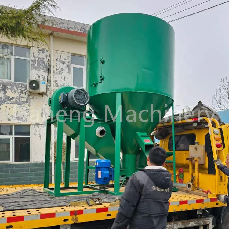 High Quality chicken feed mixer and grinder machine automatic corn grinding machine