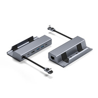 4k60hz TV Base Stand for Steam Deck Game Console Type-C Adapter Docking Station 6 in 1 Hub Holder