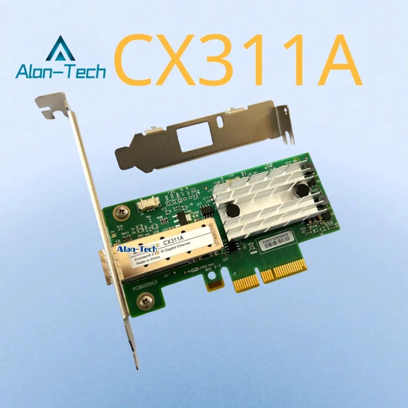 

Для M-ellanox ConnectX-3 CX311A MCX311A-XCAT 10G Ethernet 10GbE SFP PCIe адаптер NIC