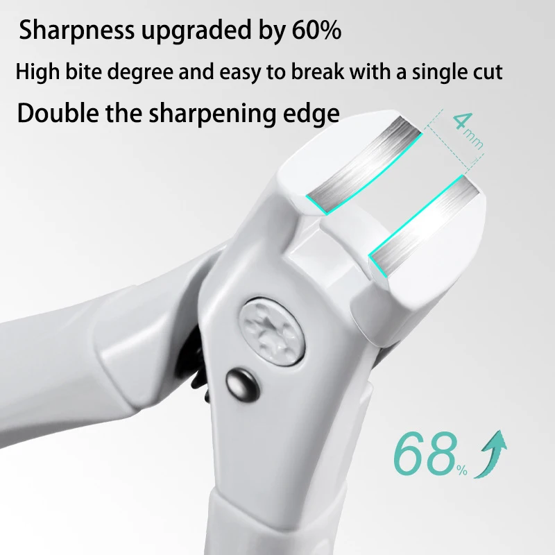 Large Nail Clippers For Decorating Thick And Hard Toenails Dedicated Nail Clippers For Single Large Opening Anti Splash Nail