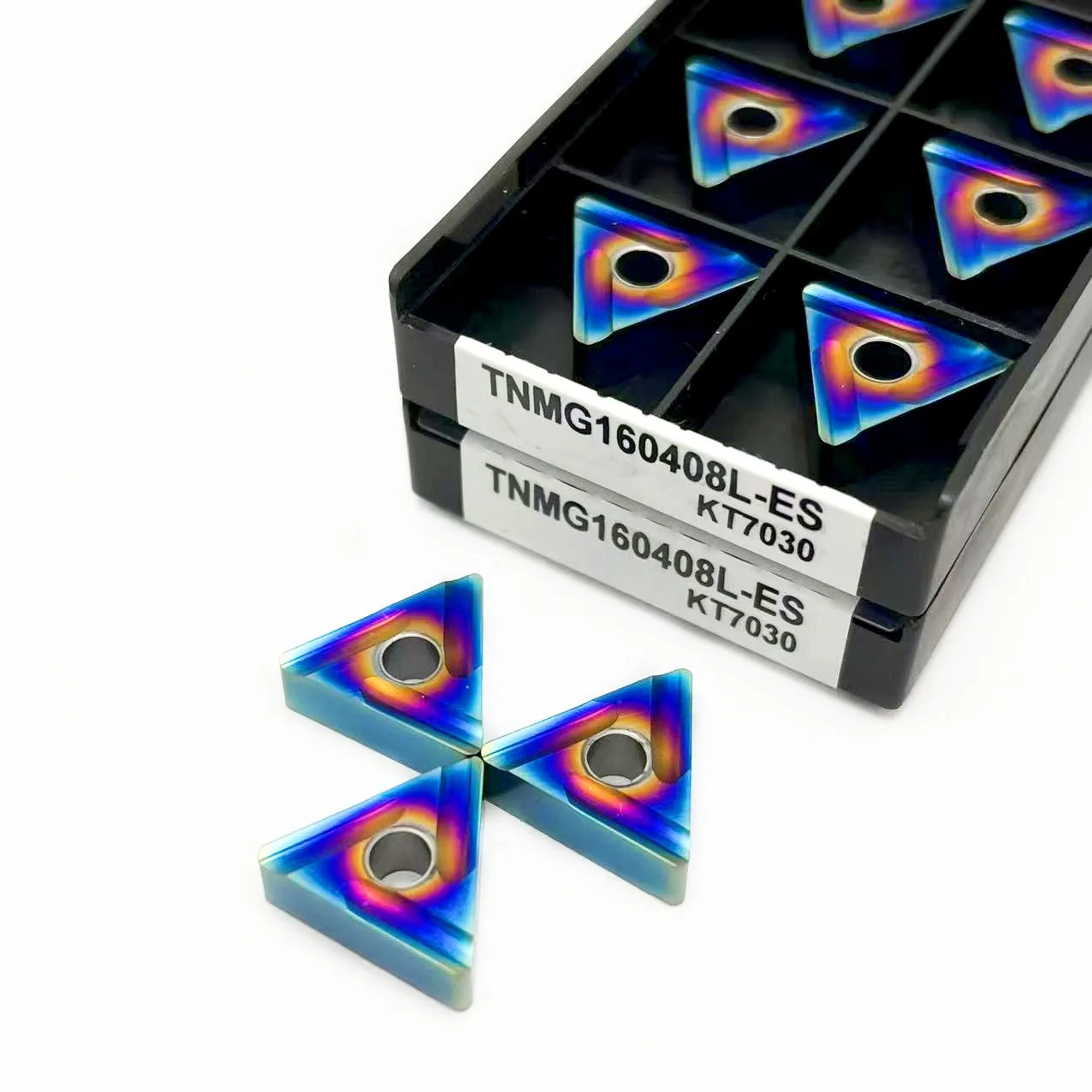 TNMG Cermet Inserts TNMG160404R TNMG160404L ES KT7030 CNC Lathe Cutting Tool Metal Ceramics For Precision Machining TNMG160408R