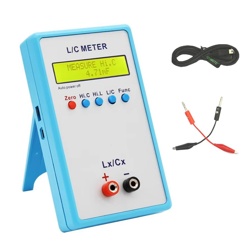 

High Precision Digital Capacitance Inductance Meter Handheld Inductor Capacitor LC Meter LC-200A 1pF-100mF 1uH-100H