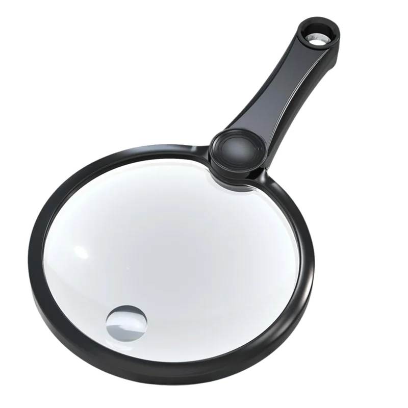 

B17B Ручная лупа со светодиодной подсветкой и защитой от мерцания — 3 регулируемые режима освещения, перезаряжаемая конструкция