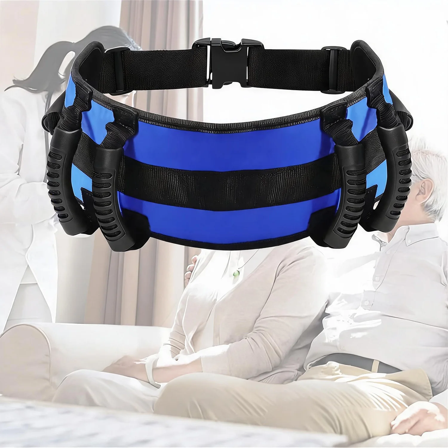 Bild 6: Stehhilfegürtel Ergonomisches Design Verdicktes Oxford-Gewebe Taillenumfang Einstellbar