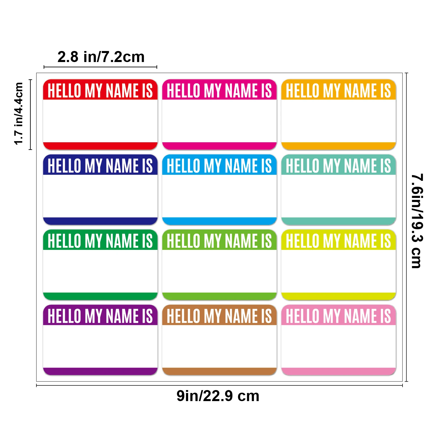 120 Stickers Waterdichte Naam Stickers Handgeschreven Waterup Stickers Raster Tas Archief Tas Classificatie Labels Naamstickers