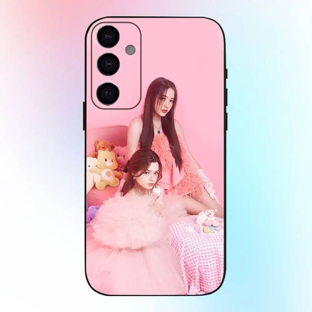 Funda de teléfono Pink Theory F-Freen B-BECKY para Samsung Galaxy A73,A72,A71,A70,A53,A52,A51, otras fundas negras suaves