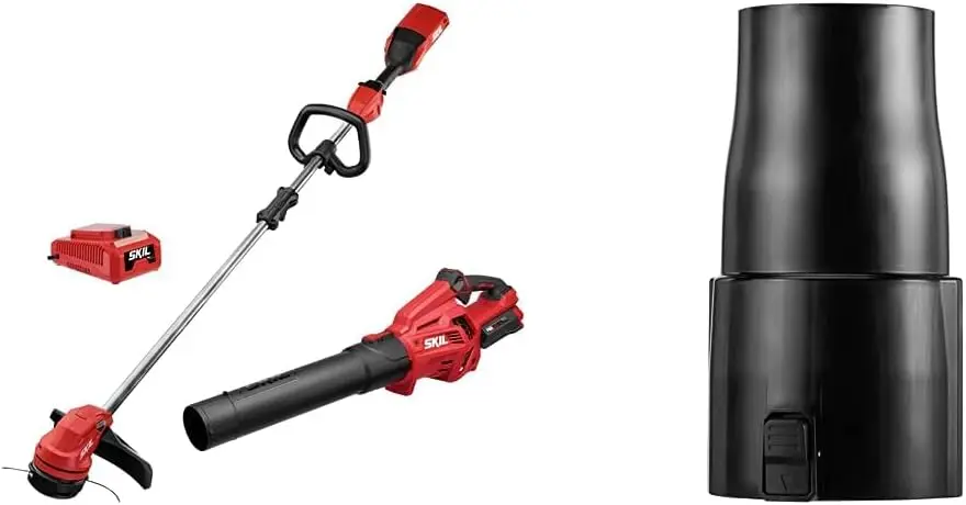 

CB7478C-11 PWR CORE 40 Brushless 40V 14%22 String Trimmer and Leaf Blower Combo Kit with 2.5Ah Battery and Charger & SNR0001 Rou