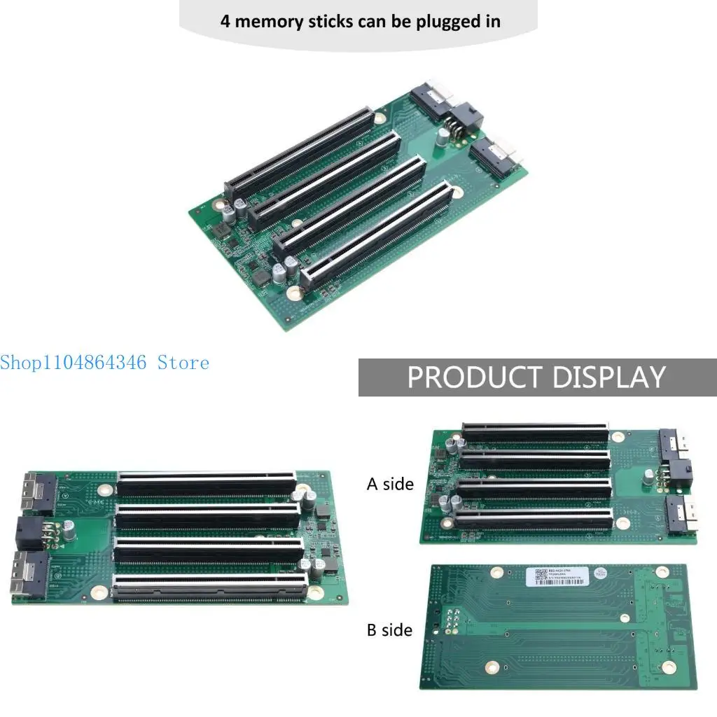 

5asd SFF-8654 to PCIe Convert Card Adapters PCIe Adapters Card SFF-8654 8i