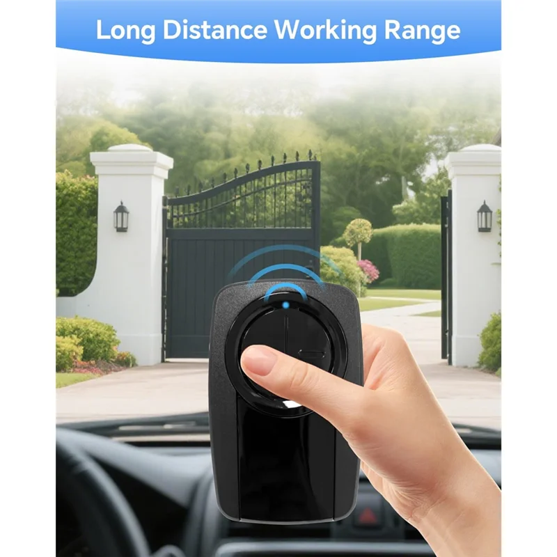 

A92Z Universal Garage Door Remote For Chamberlain Klik5u-Bk2 Klik3u-Bk Clicker, 380UT 375UT Opener Remote