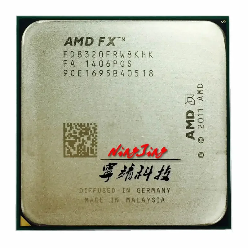 AMD FX-Series FX-8320 FX 8320 3.5 GHz Used Eight-Core CPU  FD8320FRW8KHK Socket AM3+