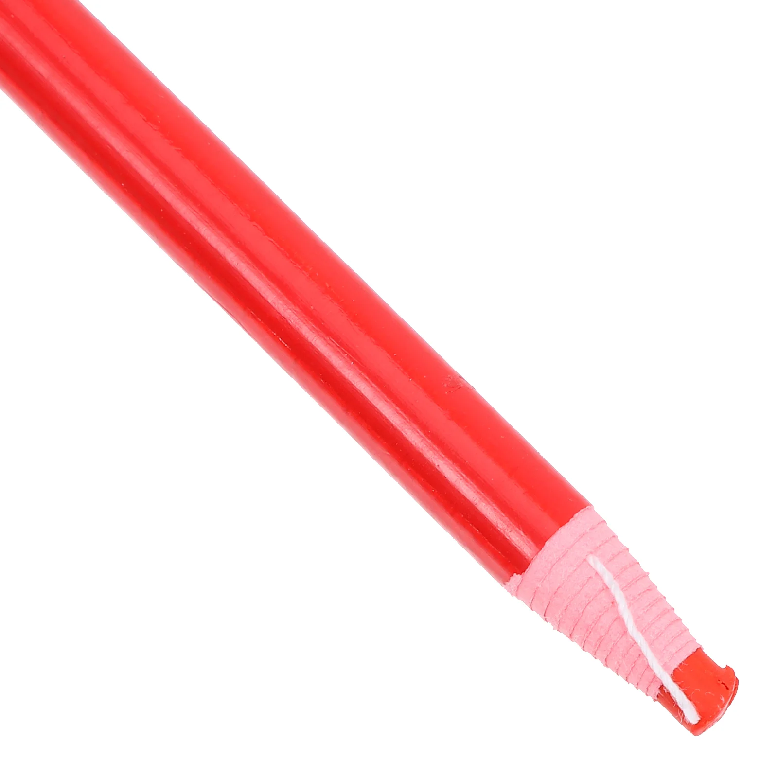 12 PCS Red Painted Pencil White Marker Grease Peel-Off Erasable Colored Pencils