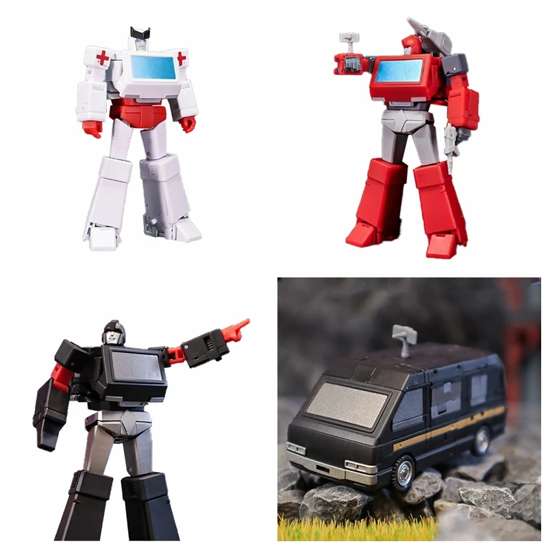 NEW Magic Square MS-TOY Transformation MS-B44 MSB44 MS-B44B Ironhide Veteran MS-B45 Ratchet Mini G1 Action Figure Toy With Box