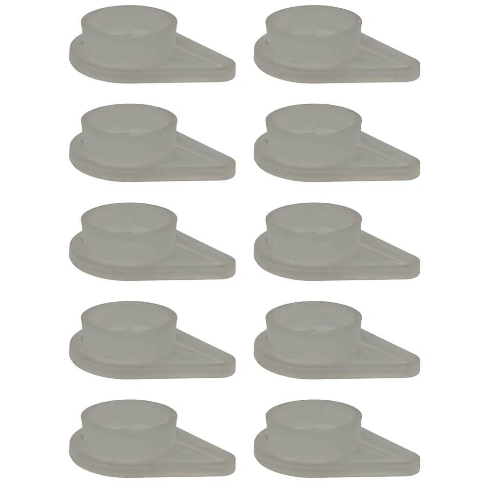 Set of 10 Plastic Stabilizers for Stainless Steel Sink For fittings 38mm Hole Reduces Vibration and Installation Noise