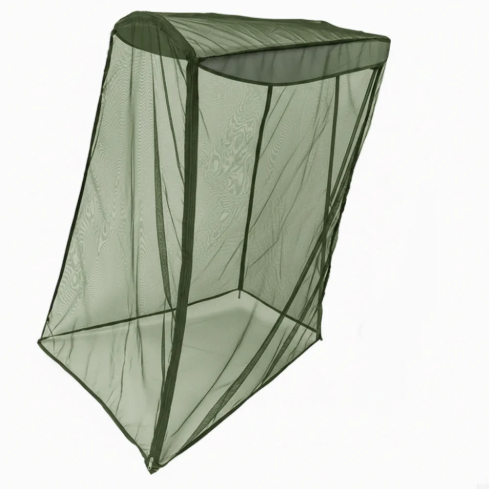 Travel Zipper Opening Mosquito Net Cover Insect Proof Compact Size Bug Mesh Tent Foldable Design Mosquito Net Outdoors