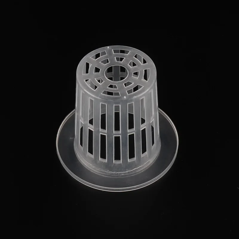 

50Pcs DIY Aquaponic Hydroponic Basket Soilless Growing Hydroponic Basket Net Pot Planting Cup NFT Colonization Hydroponic 78mm