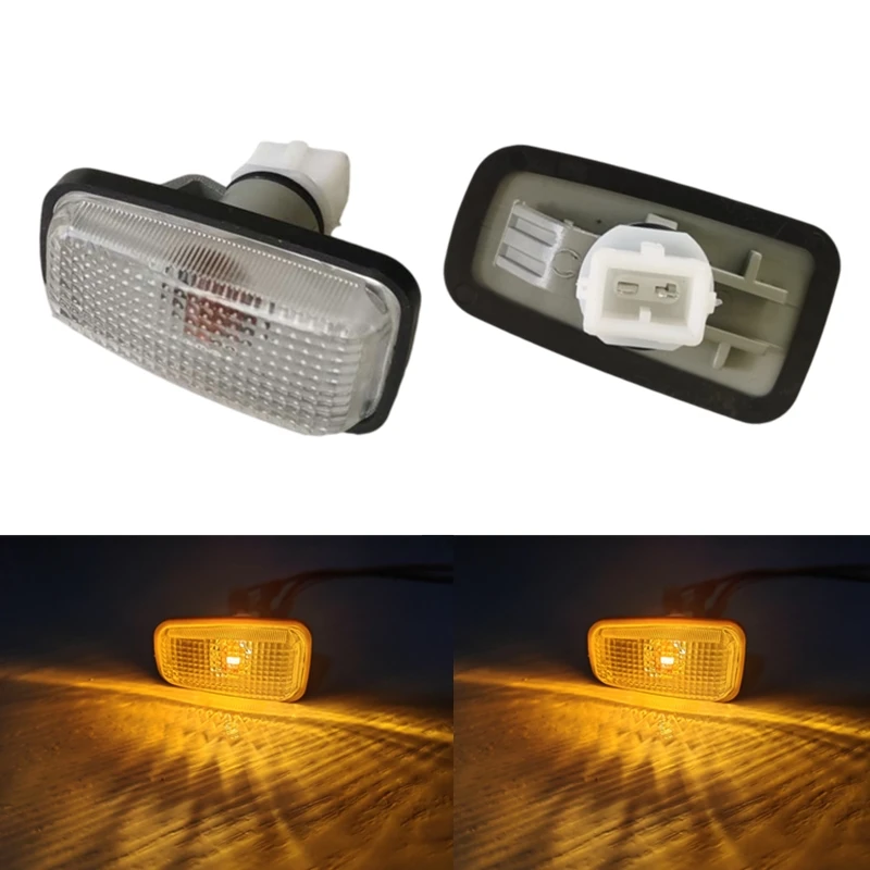 12V 55W Auto Side Marker Light Bulb Repeater Lamp Indicator For Citroen Saxo Fiat Peugeot 106 306 406 806 108 Car Accessories