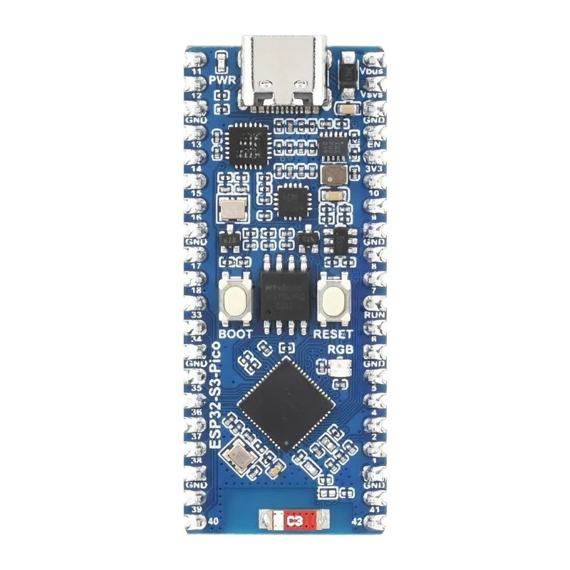 1Pcs ESP32-S3 Pico Dual-Core Processor With Frequency Up To 240 MHz,ESP32-S3 Microcontroller2.4 GHz