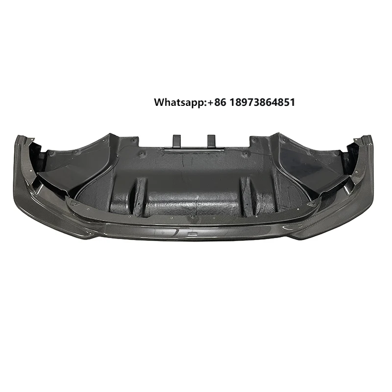 

Top Secret Style Carbon Fiber Auto Parts Front Bumper Lip for Nissan GTR R35 2008-2016 (Fit on Stock Bumper)