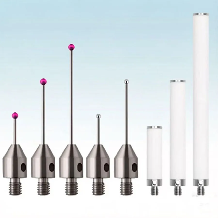 CNC machine tool specific three coordinate probe measuring rod ruby measuring head measuring needle ceramic extension rod M4