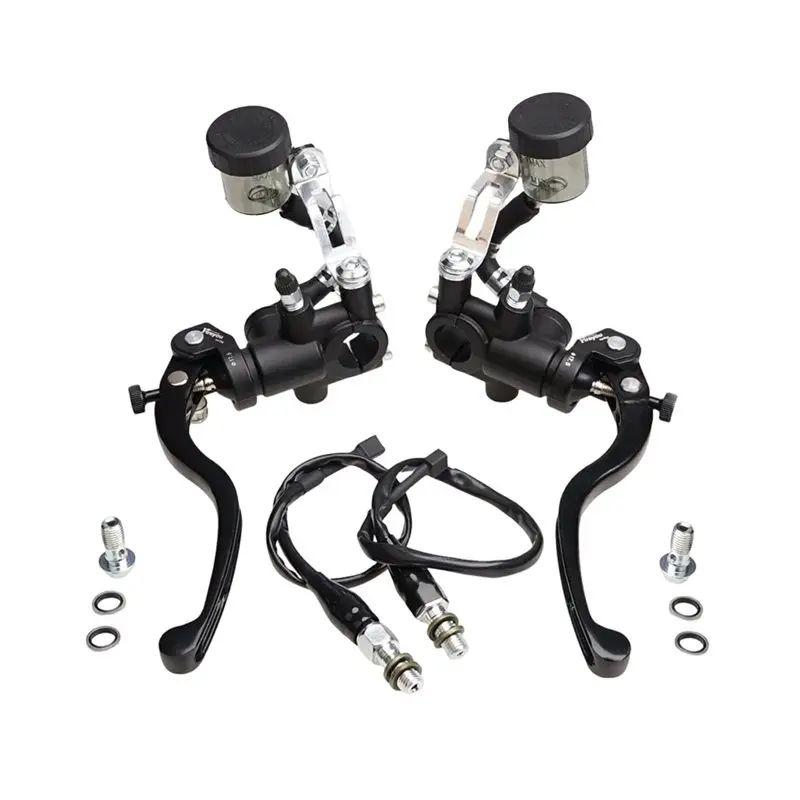 

Brake Clutch Pump Universal Motocycle Radial Master Cylinder 17.5Mm For Honda Kawasaki Handle Lever