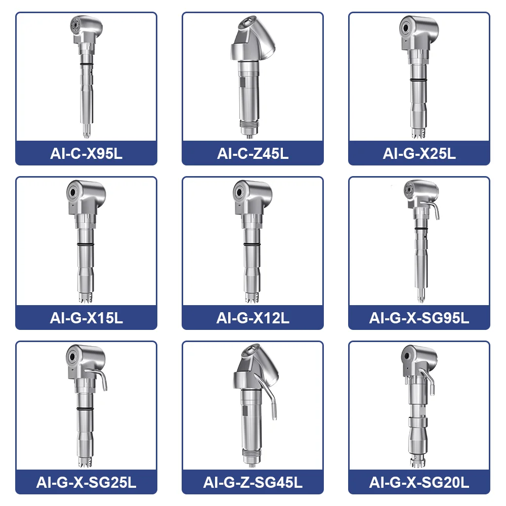 

Dental Handpiece Spare Part Head/Middle Gear/Cartridge Rotor for Ti Max Contra Angle Low Speed Compatible with Original