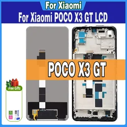 6.6 ''LCD per Xiaomi POCO X3 GT Display 21061110AG LCD Touch Screen per POCO X3GT LCD Digitizer parti di ricambio Display