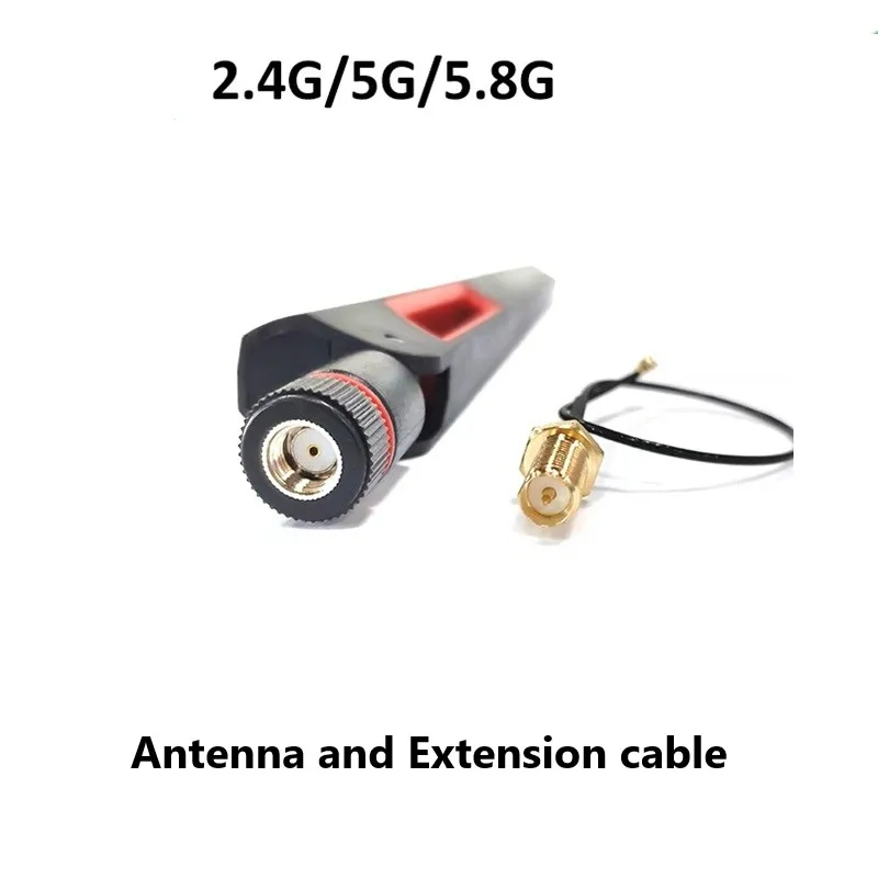 GWS 5er-Set 2,4G 5,8GHz Antenne Echte 8dBi SMA-Buchse Dual-Band und UFL./RG1.13 Pigtail-Kabel WLAN-Router WLAN-Repeater-Verstärker – Detail 5